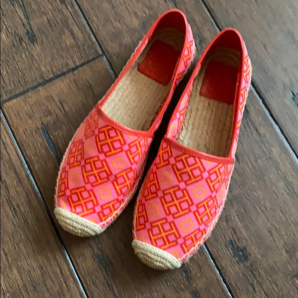 Size 7 Tory Burch espadrilles